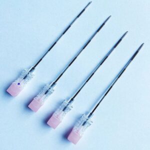 Aiguille de ponction épidurale jetable AN-E18G à noyau en plastique (3)