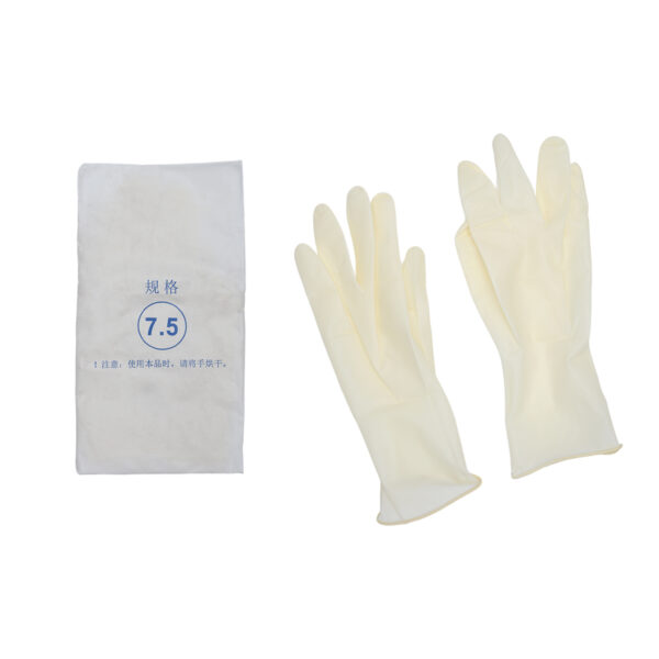 Medizinische Einweghandschuhe aus Latex, Größe 7,5 (1)